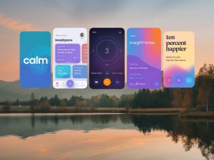 Comparatif des meilleurs apps de méditation guidée disponibles pour réduire le stress
